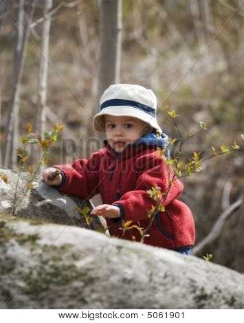 Escalada roca Boy
