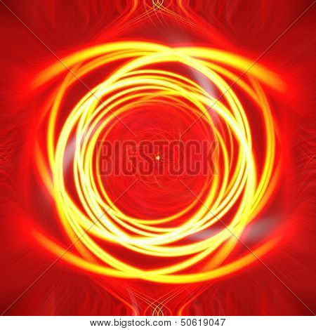 fiery background