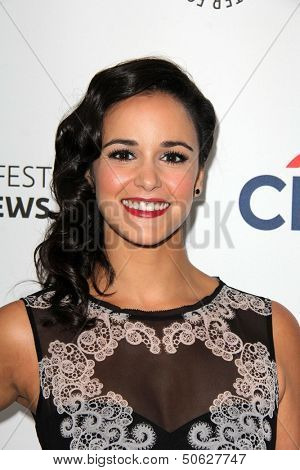 LOS ANGELES - SEP 9:  Melissa Fumero at the PaleyFest Previews:  Fall TV FOX at Paley Center for Media on September 9, 2013 in Beverly Hills, CA