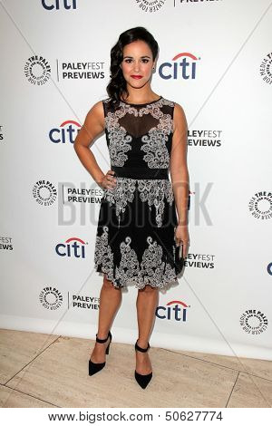 LOS ANGELES - SEP 9:  Melissa Fumero at the PaleyFest Previews:  Fall TV FOX at Paley Center for Media on September 9, 2013 in Beverly Hills, CA