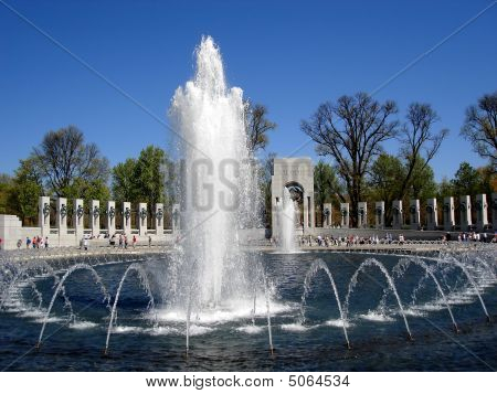 National WWII Memorial Fountain