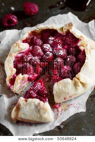 Raspberry Galette