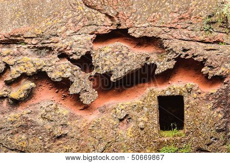 Ethiopia, Lalibela. Moniolitic Rock Cut Church