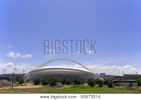 the Moses Mabhida stadium of Durban