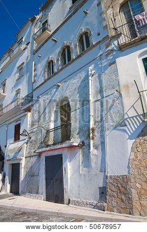 Castle of Rodi Garganico. Puglia. Southern Italy.