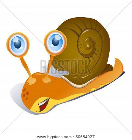 Cartoon Snail