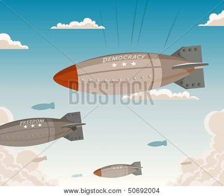 Democracy Falling From Sky