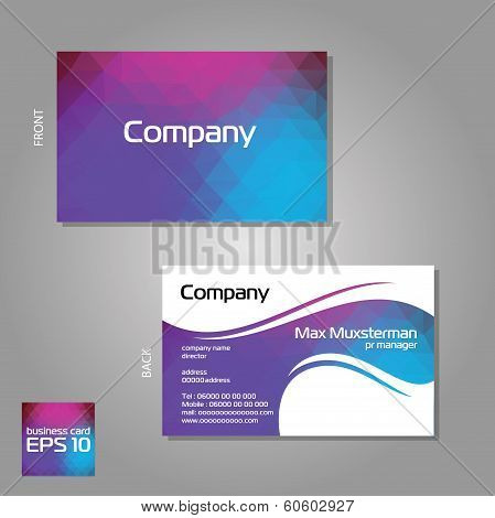 business cards template