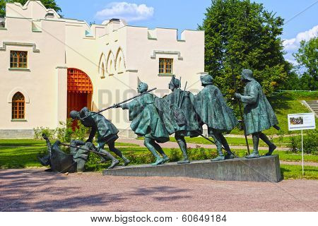 Sculpture A. Taratynov By Bruegel Painting 