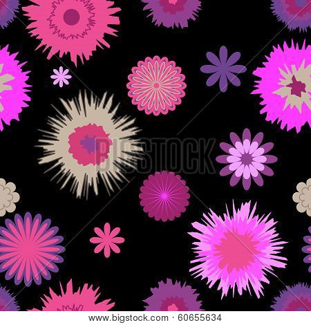 Seamless flower background