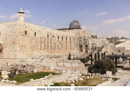 Temple Mount And Al-aqsa Mosque