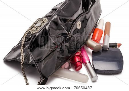 Handbag And Cosmetics