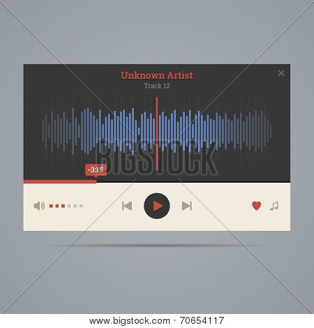 Audio Player With Equalizer.