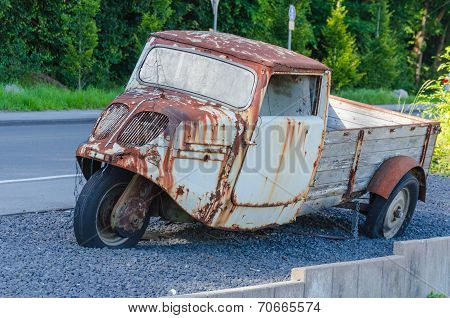 Truck, Pickup, Three-wheeler