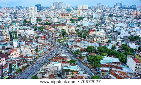 Amazing Panaromic Of Asia City