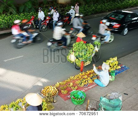 Banana Street Vendor