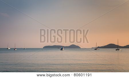 Seascape Of Ao Yon Bay, Phuket, Thailand