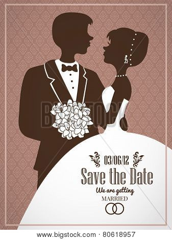 Wedding invitation.