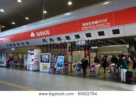 Kansai Airport Station In Osaka, Japan