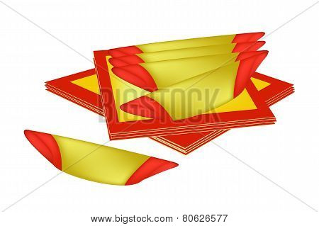 Stack of Joss Paper for Chinese New Year