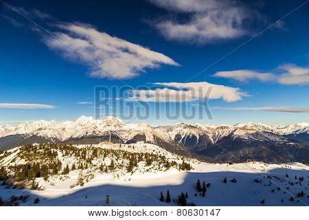 Morning On The Ski Slope