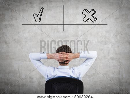 Advantages And Disadvantages Concept