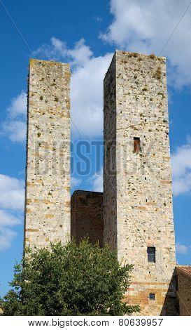 Two Medieval Towers