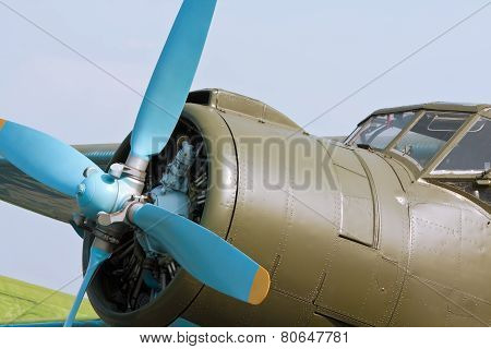 Old Military Plane