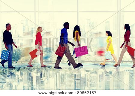 Shopping Purchase Retail Customer Consumer Sale Concept