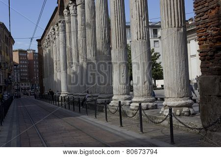 Colonne Di San Lorenzo In Milan
