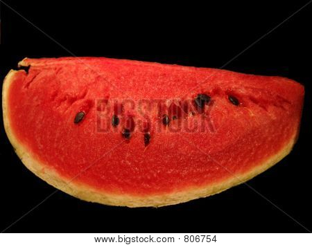 Sllice der Wassermelone