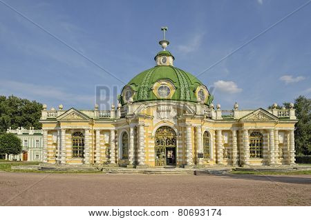Moscow, Pavilion Grotto in estate Kuskovo