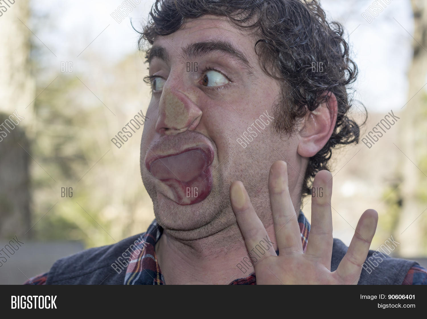 Crazy Man Image & Photo (Free Trial) Bigstock