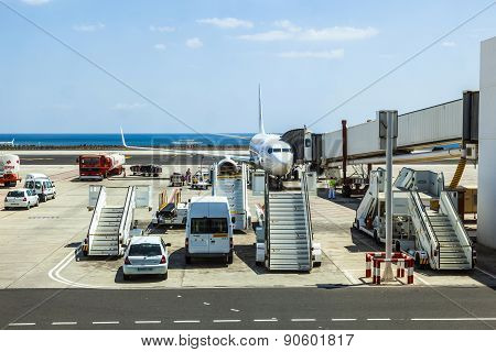 Aircraft Ready For Loading
