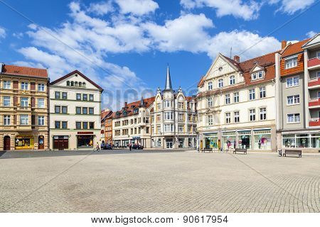 Famous Baroque Market Place In Gotha