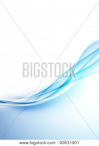 Modern Bright Soft Border Folder Layout Template