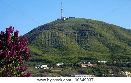 View Of The Majestic Mount Mashuk From Pyatigorsk