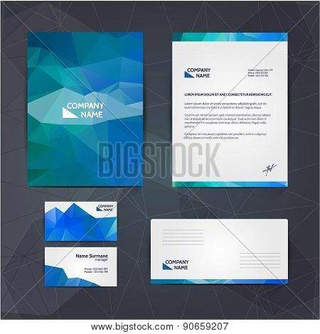 Corporate Identity Business Set Design.