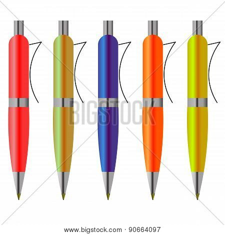 Colorful Pens