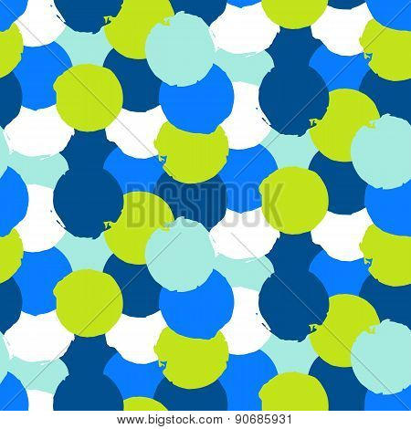 Bold print with circles