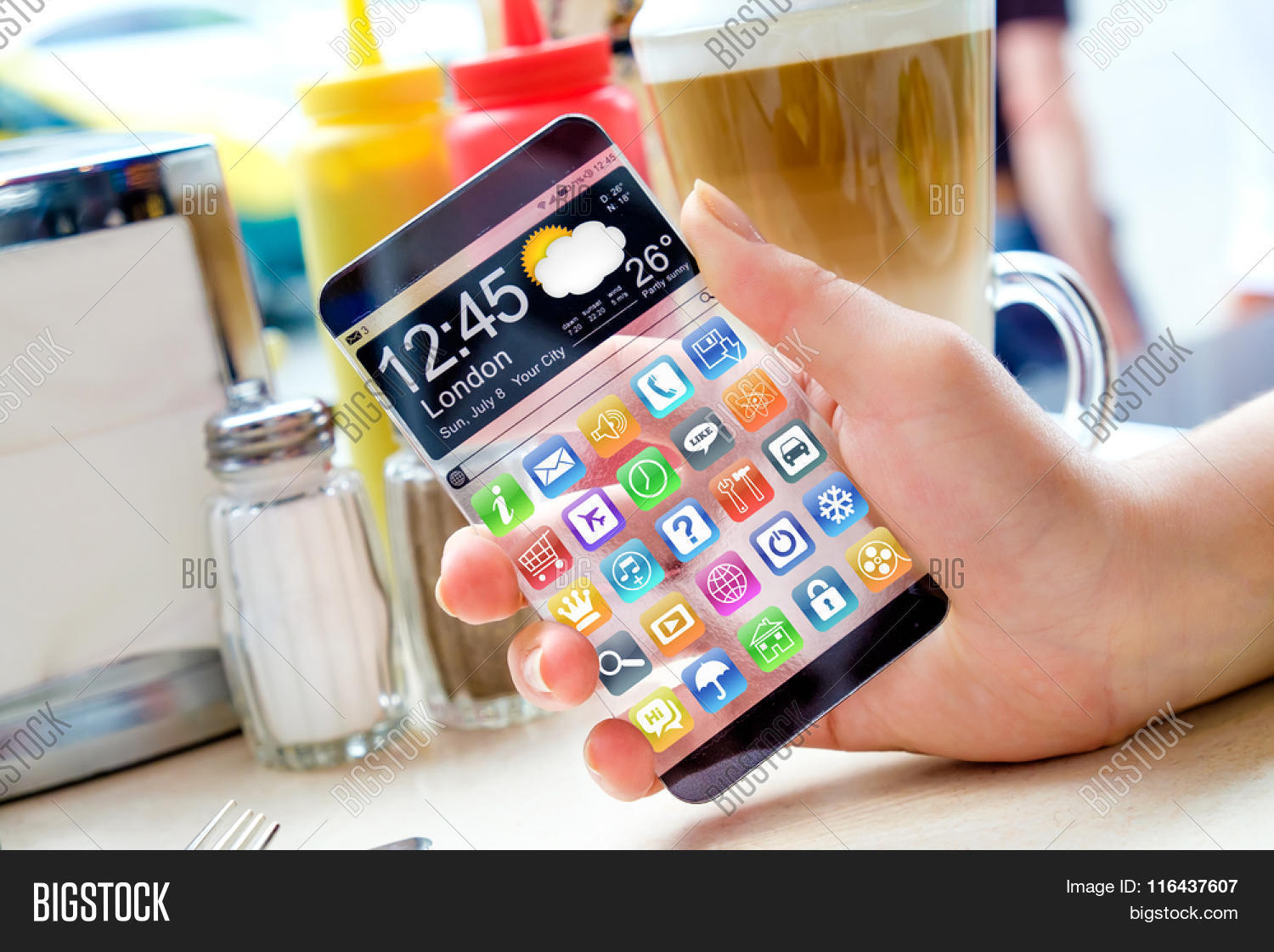 Futuristic Smart Phone Image Photo Free Trial Bigstock As for the future, i have no idea. futuristic smart phone image photo