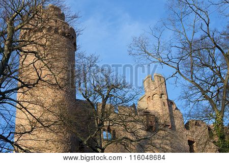 Ruins of castle Auerbach (Auerbacher castle)