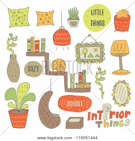 Interior objects set