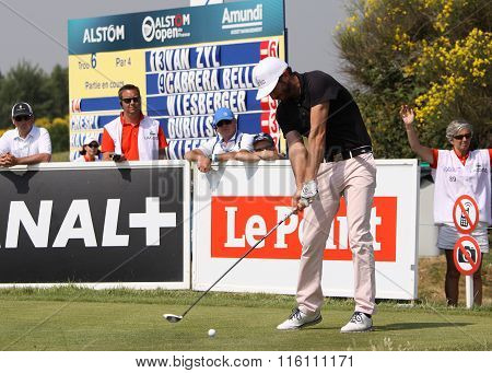 Xavier Poncelet At The Golf French Open 2015