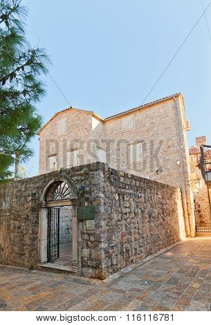 Archaeological Museum In Old Town Of Budva