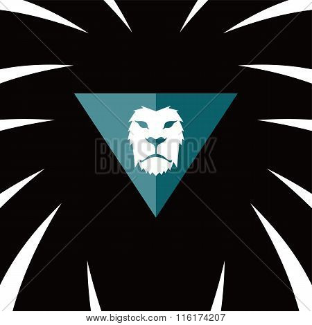 Lion Head Template Vector & Photo (Free Trial) | Bigstock