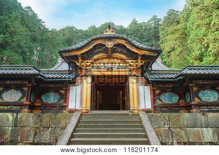 Taiyuinbyo - the Mausoleum of Shogun Tokugawa Iemitsu in Nikko, Japan