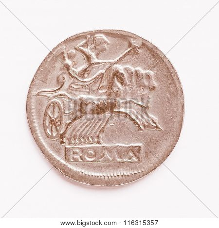 Old Roman Coin Vintage