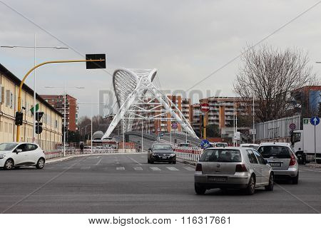 Garbatella Bridge In Rome