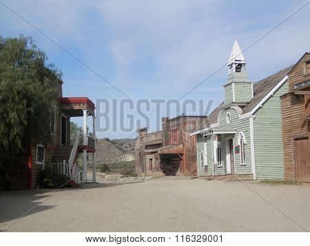 Dusty Street In Fort Bravo